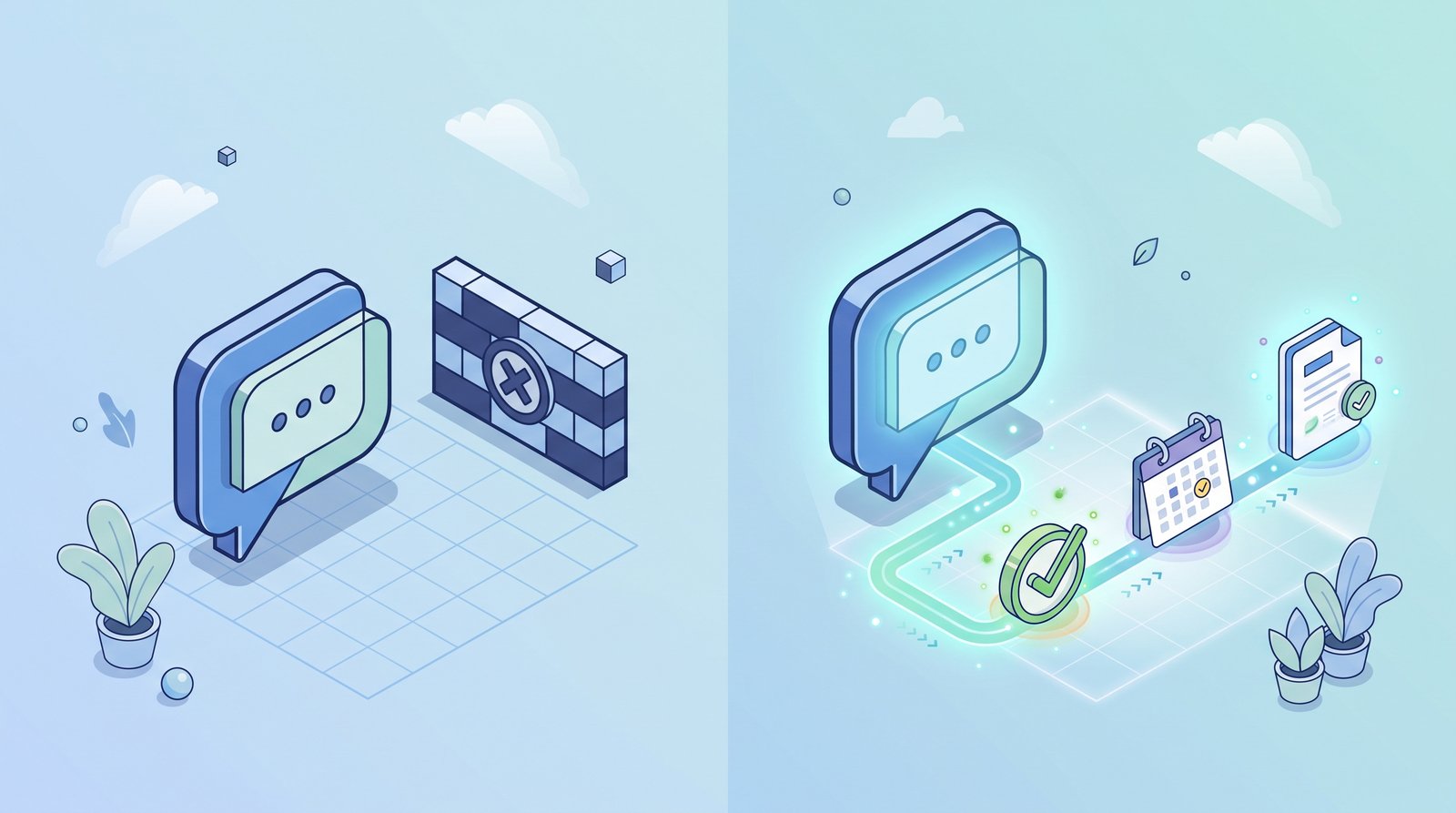 AI Agents vs Chatbots: The Difference That's Costing Businesses Money - AI agents vs chatbots